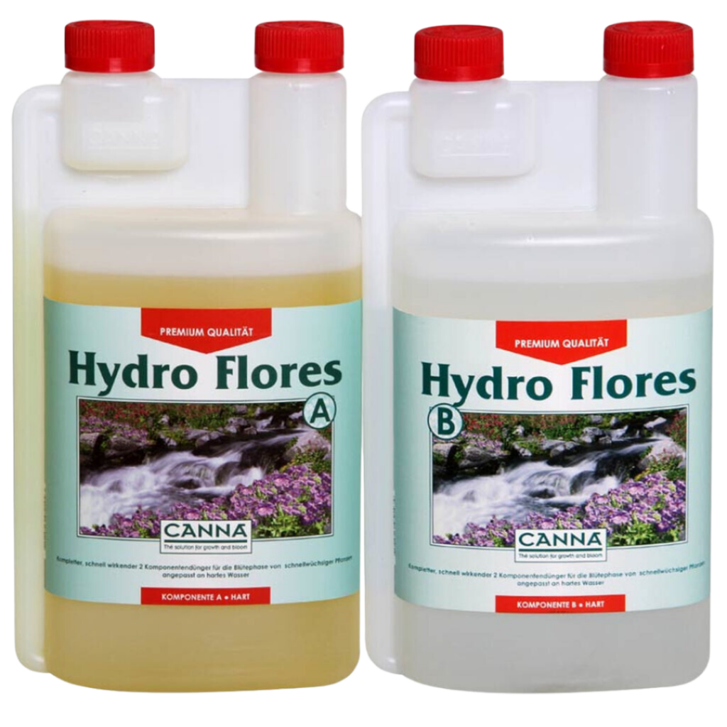 Canna Hydro Flores A+B (Hårt Vatten)