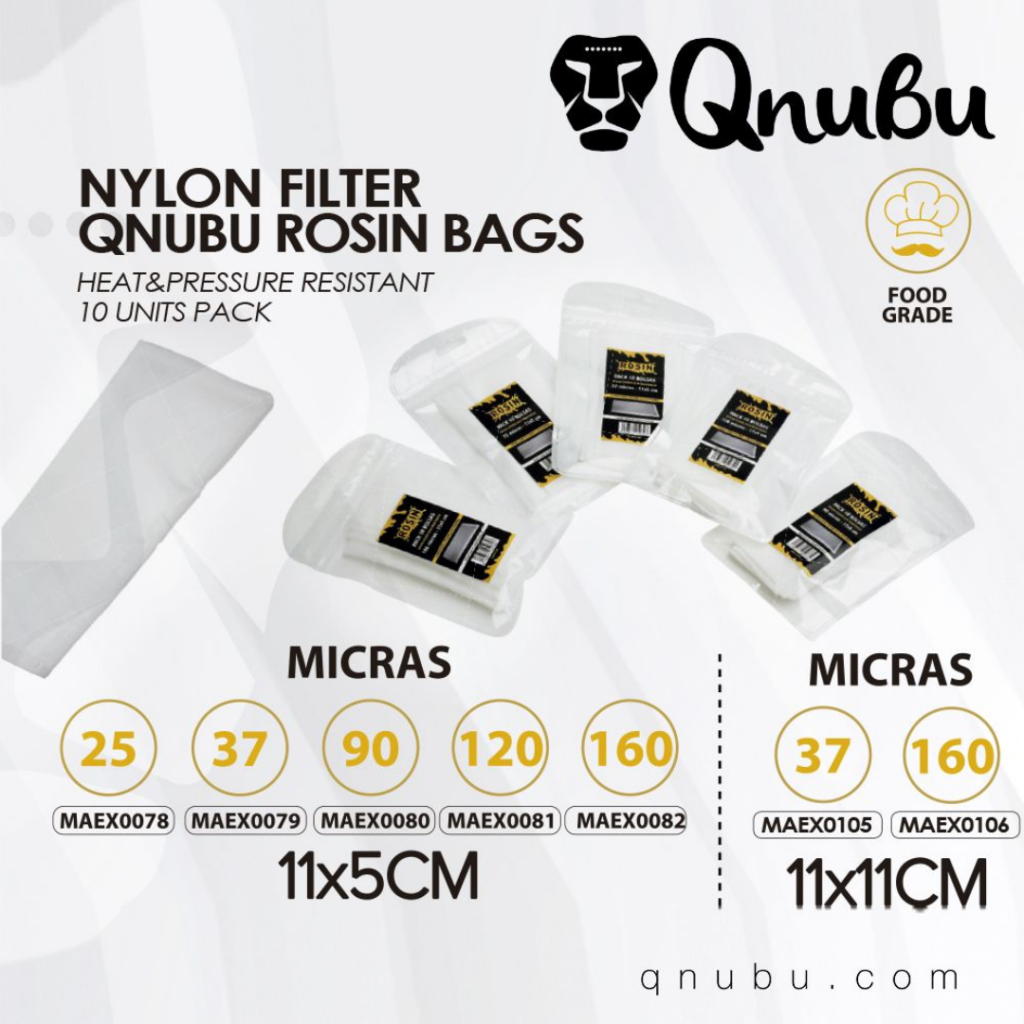 Qnubu presspåsar för rosinpress 10 st 11x5 cm