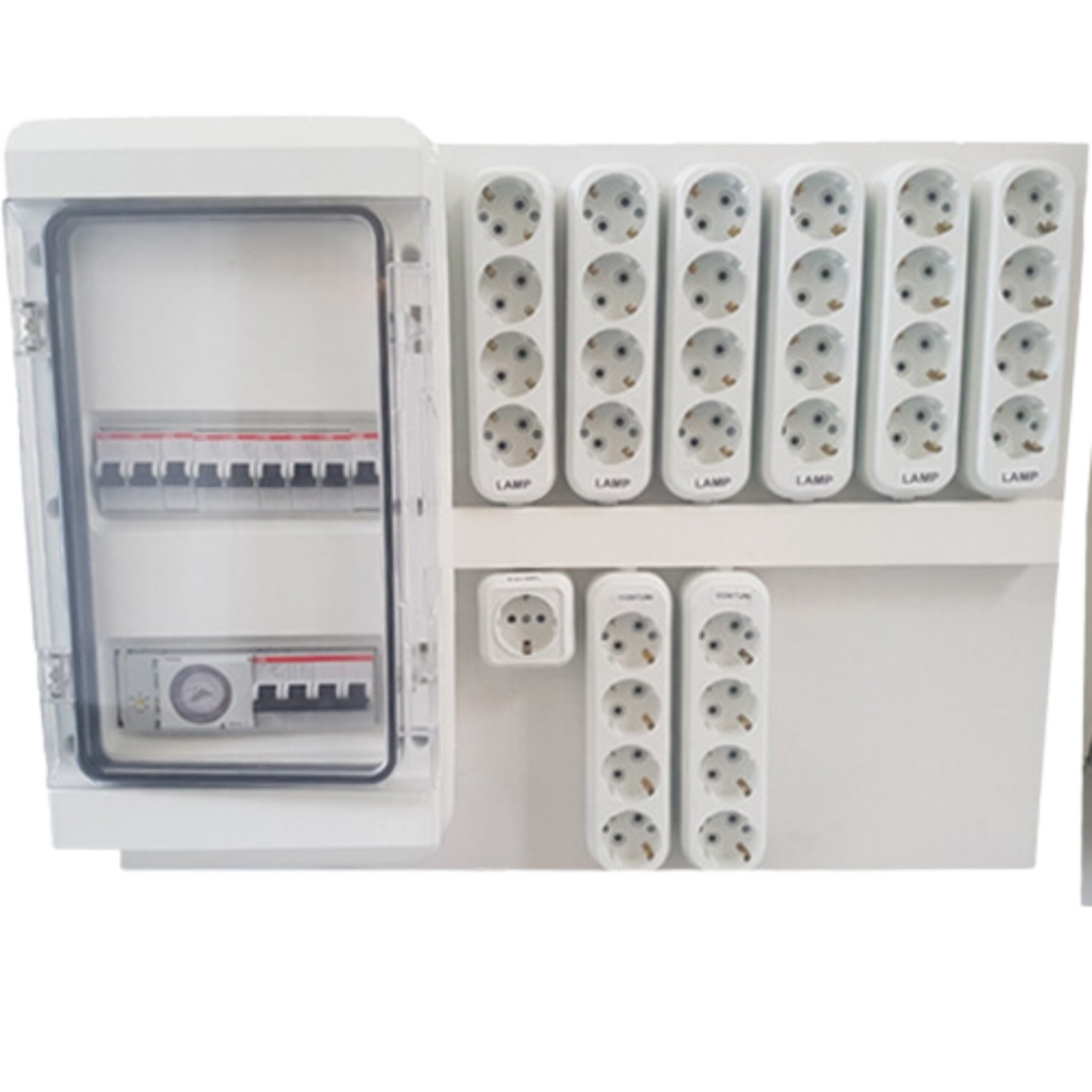 TimerSkab - Komplett med ventilation och värmeuttag