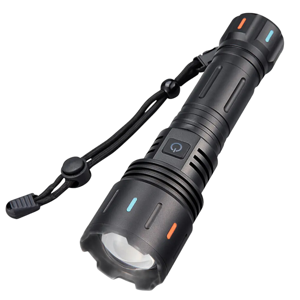 Extremt kraftfull ficklampa 20.000 Lumen + Återuppladdningsbart Batteri