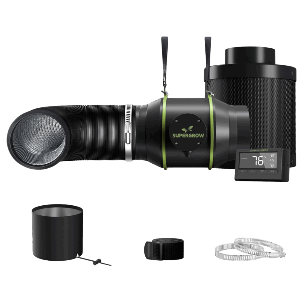 Premium Ec Digital Ventilationskit - SuperGrow