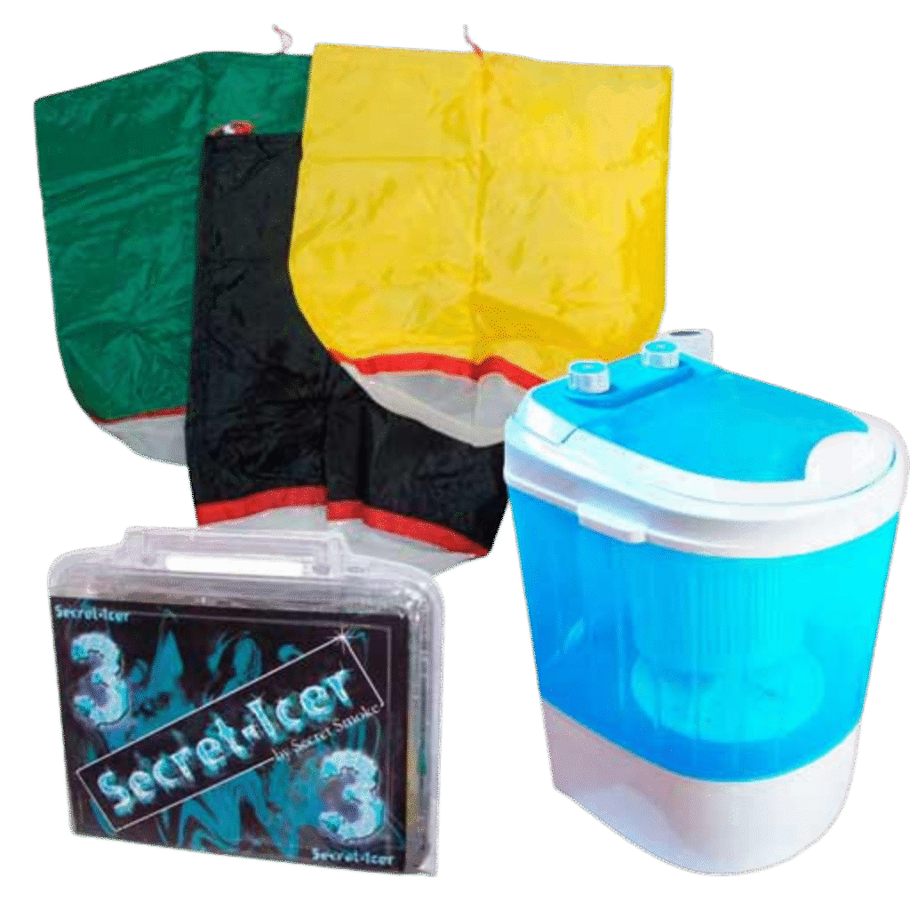 Istvättare - Bubble Hash - 3 väskor