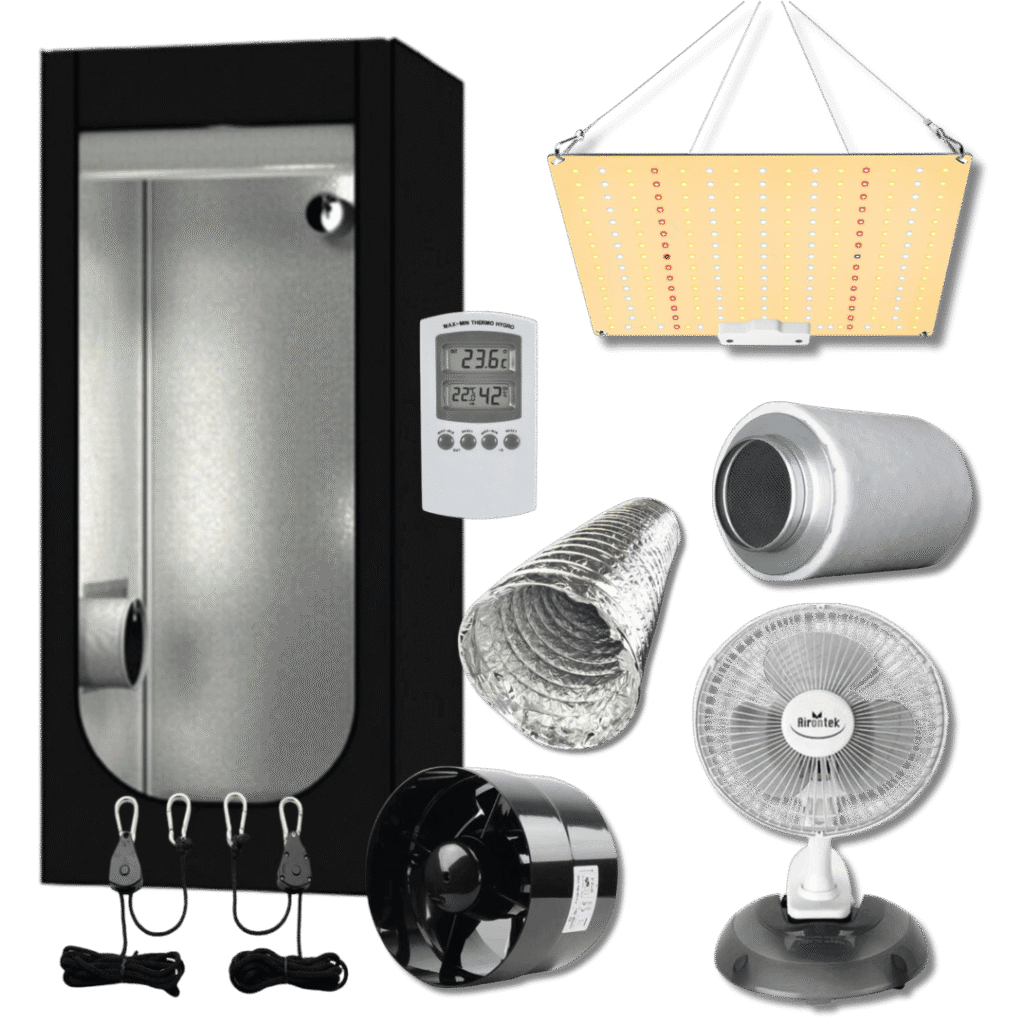 Komplett odlingskit – 120w LED-lampa