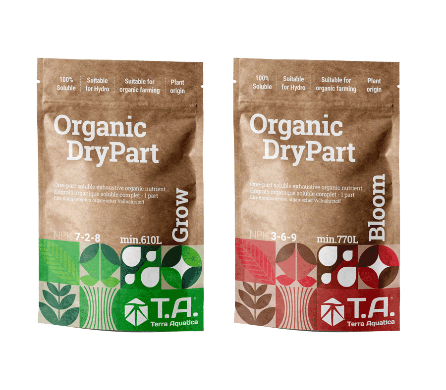 Organic DryPart grow och bloom 1kg - Terra Aquatica