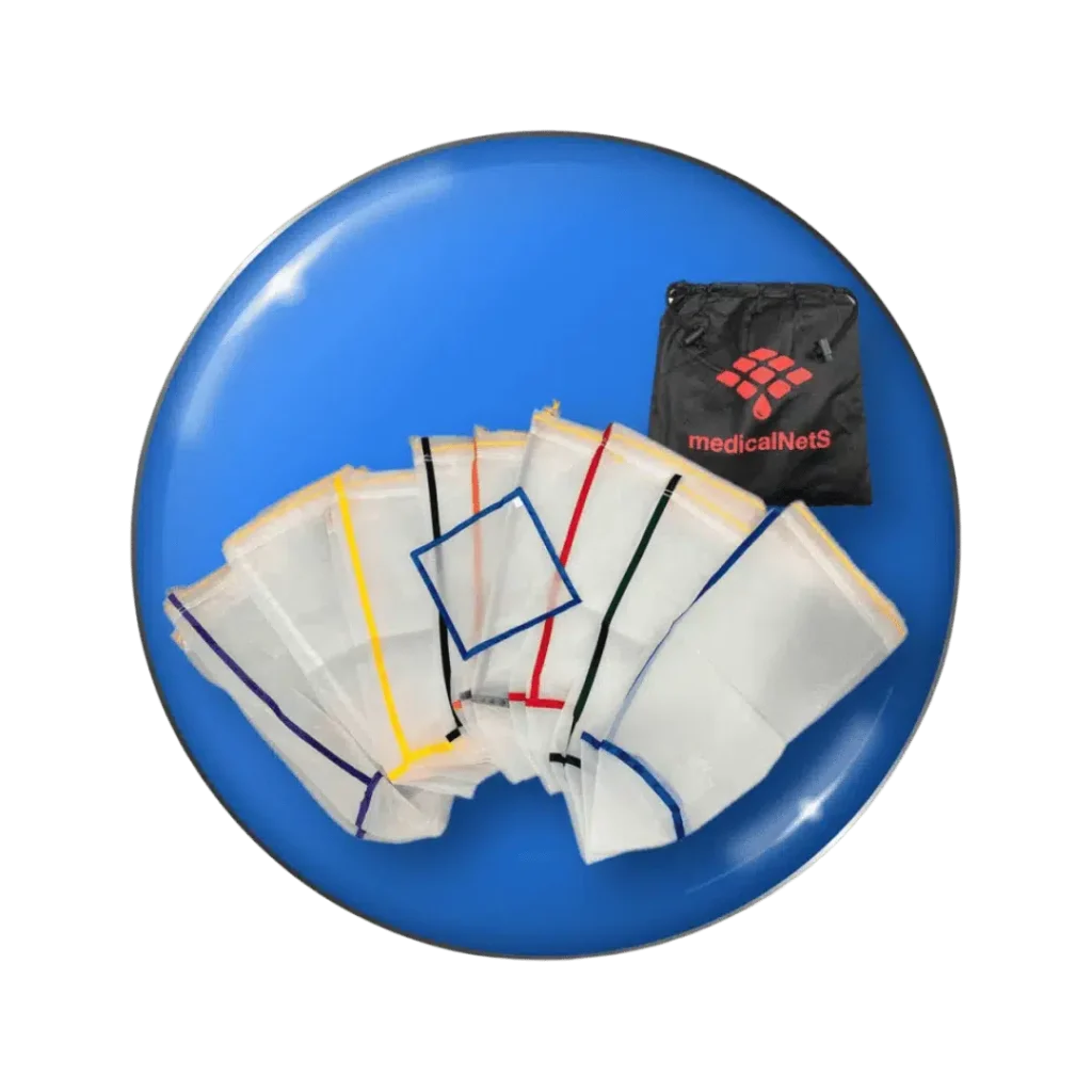 MedicalNets Tvättpåsar 9 st + Blotteringsnät 20 L