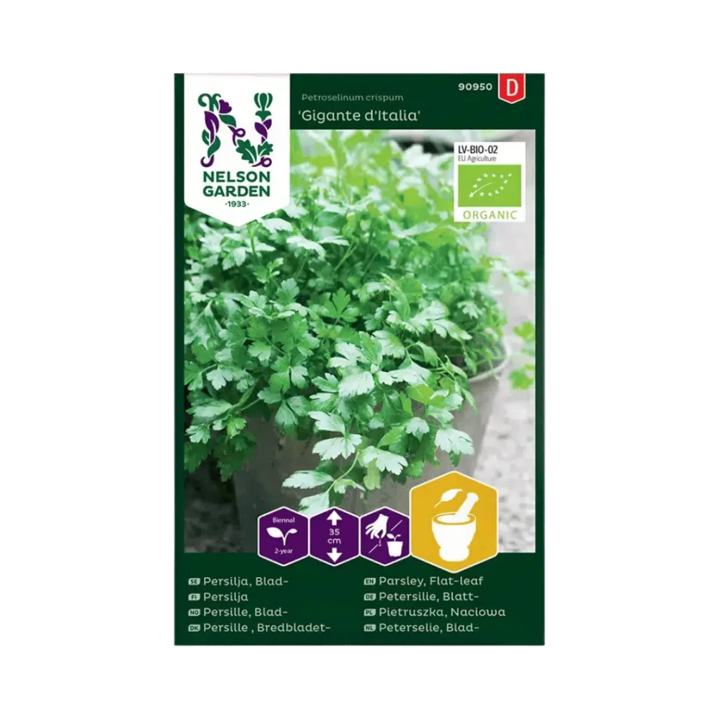 Bladpersilja ‘Gigante d’Italia’ – Ekologiska