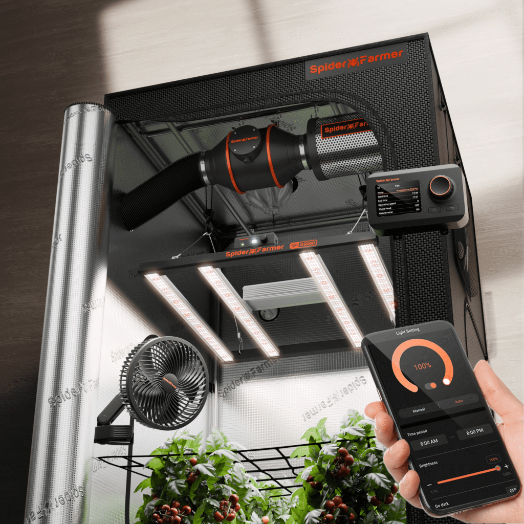 Spider Farmer Komplett Kit - G3000 - 90*90*180