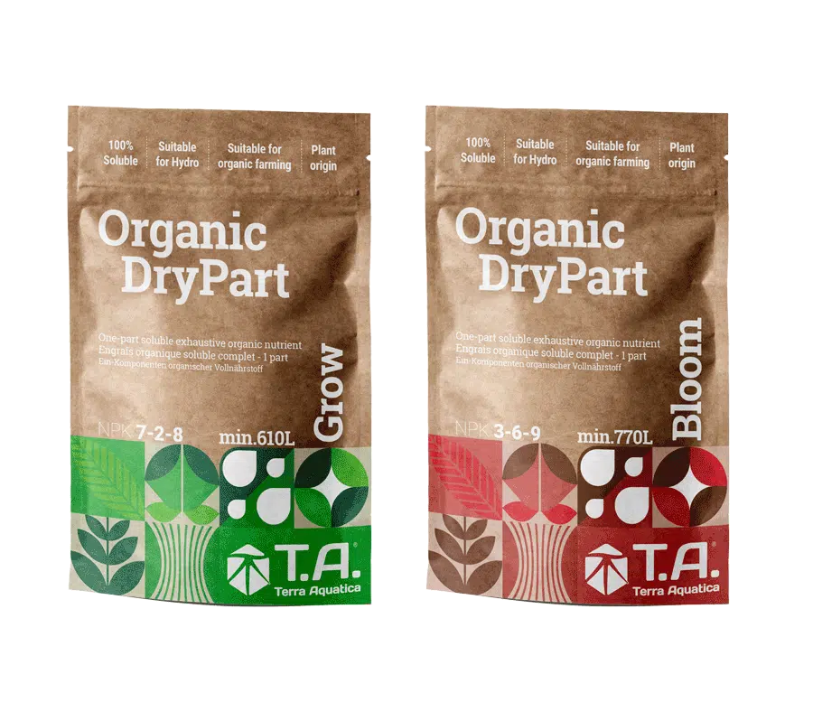 Organic DryPart grow och bloom 1kg - Terra Aquatica