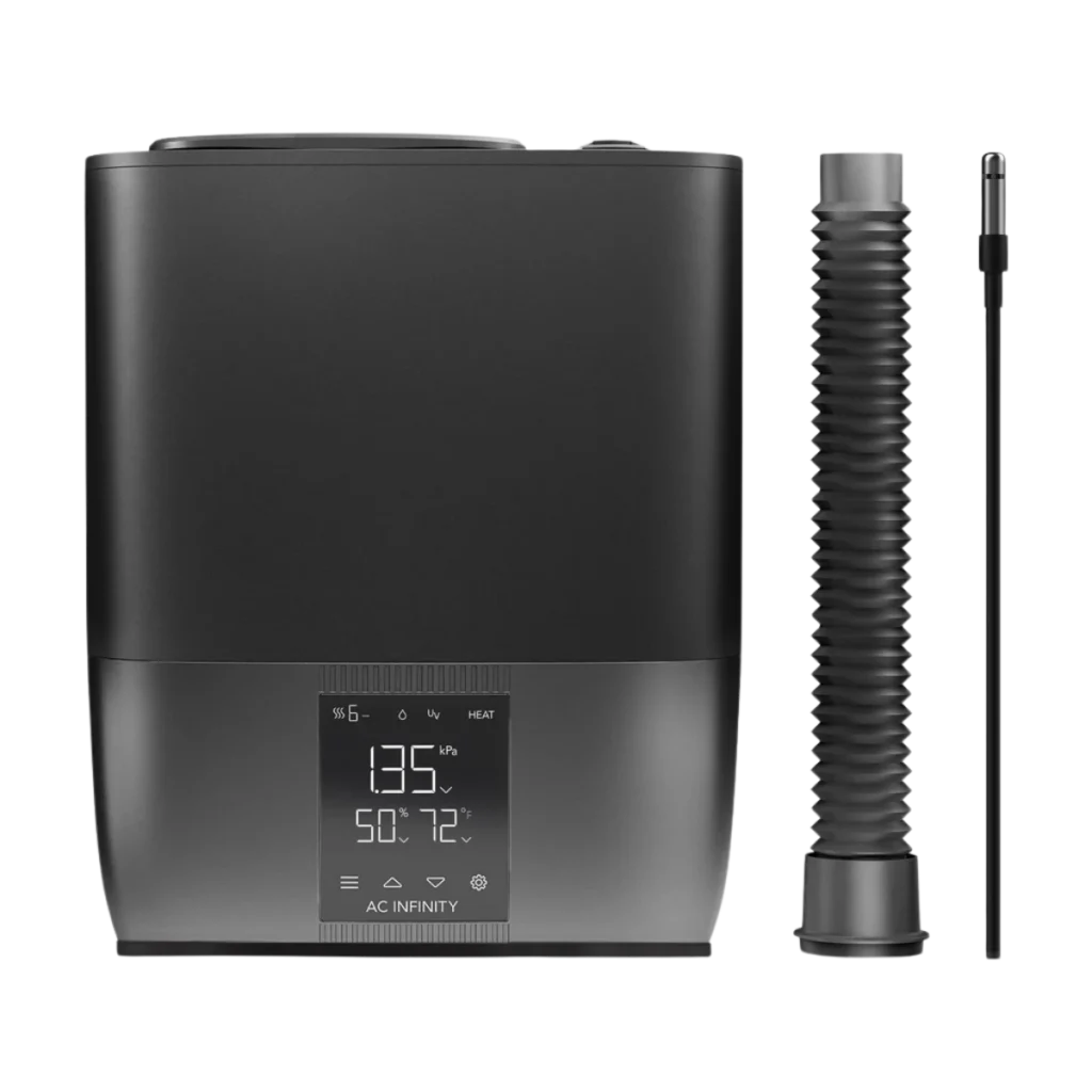 AC Infinity CLOUDFORGE T5 – Smart luftfuktare 9 L med varm/kall dimma och VPD-styrning